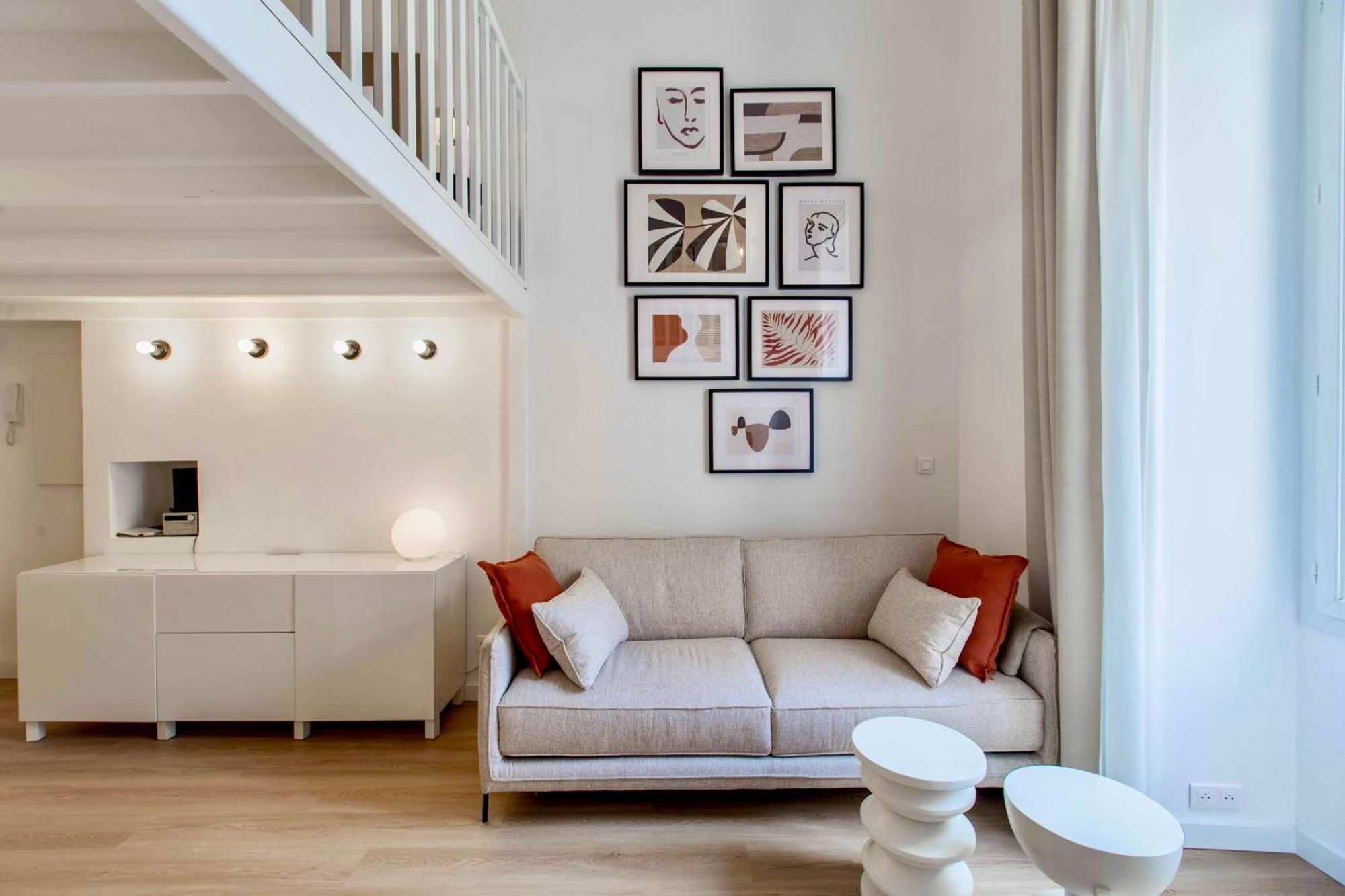 Suede Promenade Duplex Apartment At 1 Min From The Sea 2 Bathrooms Ница Екстериор снимка