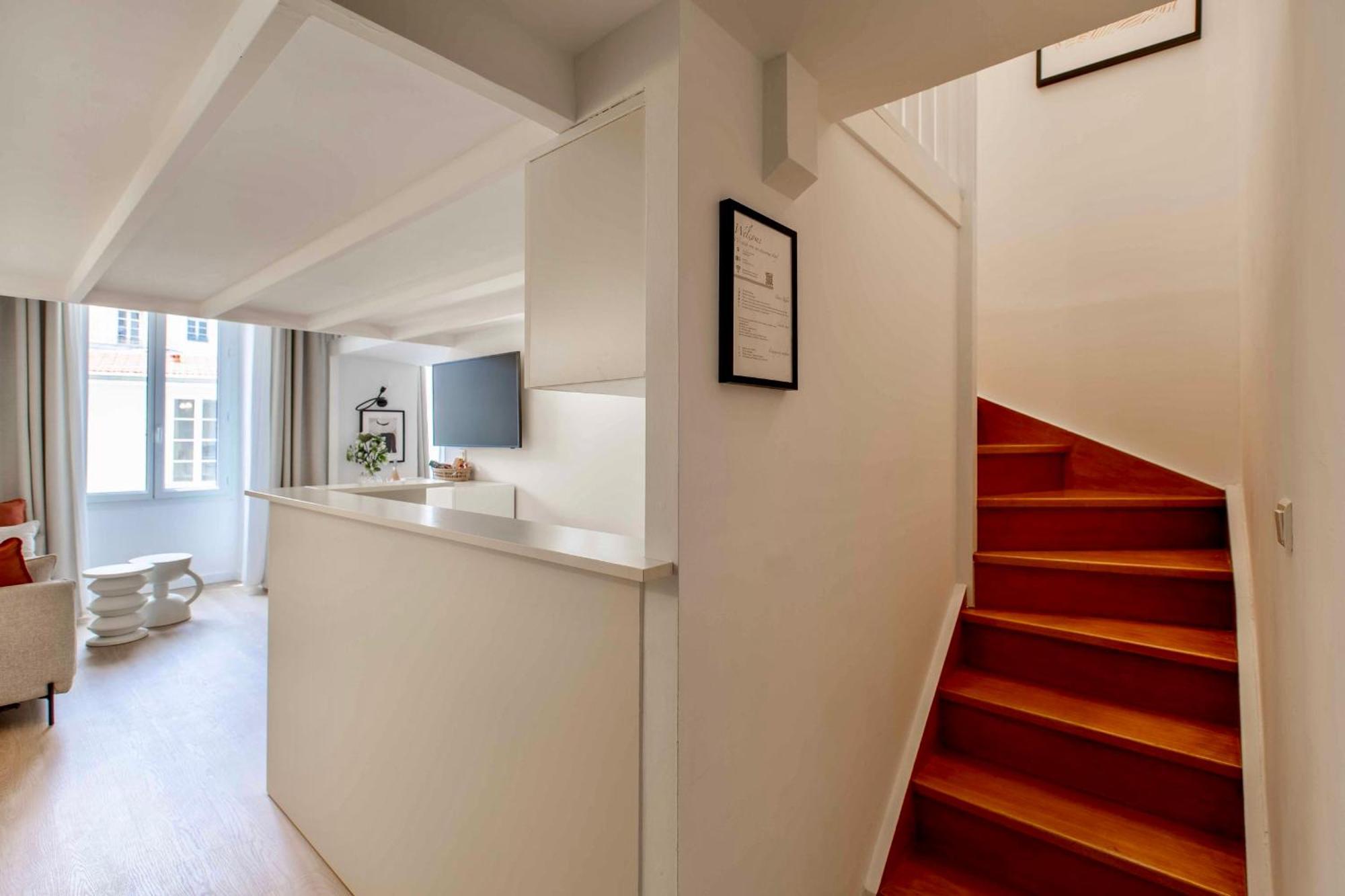Suede Promenade Duplex Apartment At 1 Min From The Sea 2 Bathrooms Ница Екстериор снимка